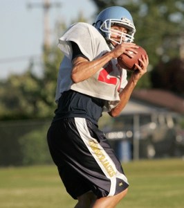 Wide receiver Jacob Foyston is part of the King County Jags’ Kent-Meridian connection. Foyston