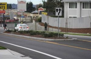 City officials gathered on Thursday to celebrate the completion of the Southeast 256th Street widening project between Kent Kangley Road and 116th Avenue Southeast. The $5.2 million project included new sidewalks on both sides of the street