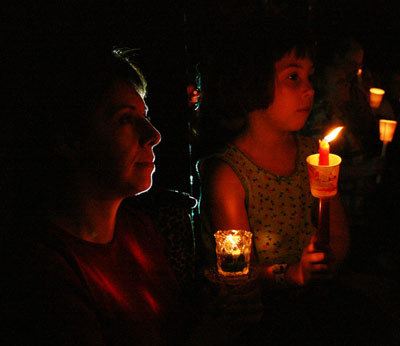 Lili Slaughter and her daughter Michela