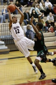 Kentlake's Daniel Landram is one of the South Puget Sound League North Division's top-returning players this winter. Landram averaged 13.1 points per game last season.