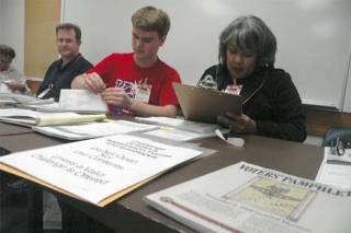 Kent elections workers