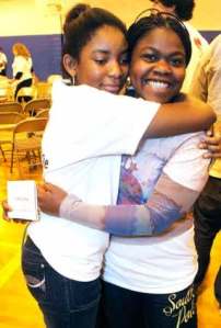 K-M students Mary Kparyea