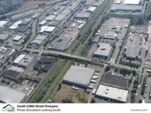Crews will start work next year on a new South 228th Street overpass over the Union Pacific railroad tracks to separate vehicles and trains.