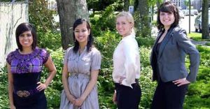 Four young women are vying for the Miss Cornucopia title this year. They are