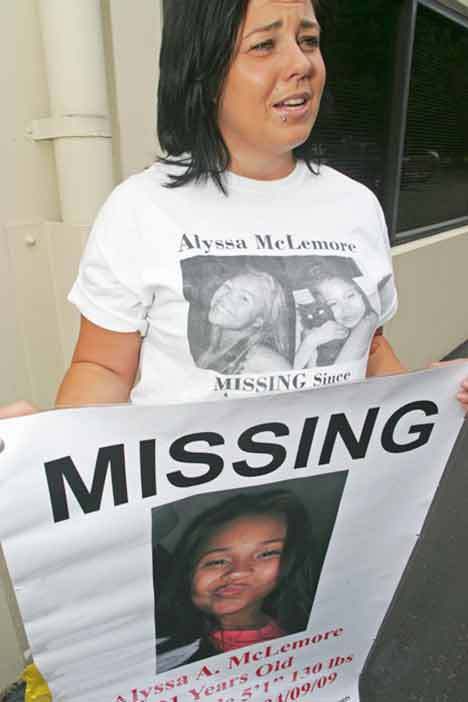 Auburn resident Melissa Moore hasn't given up hope for her best friend Alyssa McLemore