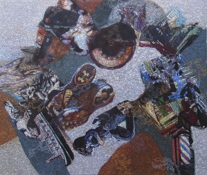Painter Jim Matthew's 'Gotta Run' is part of the Burien Arts Gallery’s August exhibition.