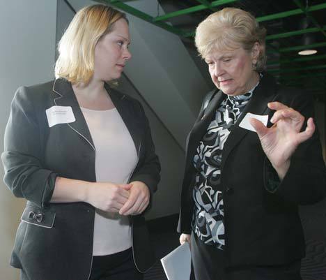 Kent Chamber of Commerce Executive Director Andrea Keikkala