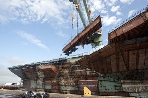 The nation's newest aircraft carrier