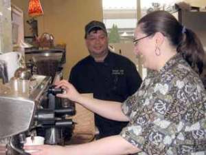 Mychal and Maryum Boiser have brought a homespun vibe to the Hawaiian-themed Kona Kai Coffee  shop on the corner of West Gowe and Fourth.