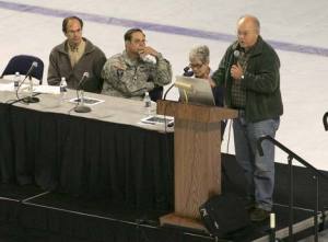 King County Engineer Tom Bean talks about the history of the Howard Hanson Dam and the Green River to help people understand the history of flooding and what they have done to prevent flooding