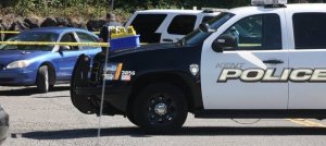 Kent Police investigate a shooting death on Sept. 10 near downtown Kent.