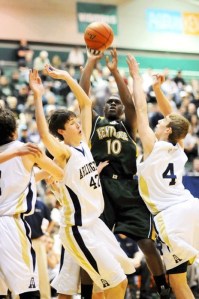 Gary Bell torched Arlington for 31 points in 22 minutes of play in Kentridge's first-round Class 4A state victory over the Eagles.