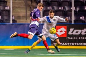 Striker Derek Johnson and the rest of the Tacoma Stars play the San Diego Sockers on Saturday night at the ShoWare Center.