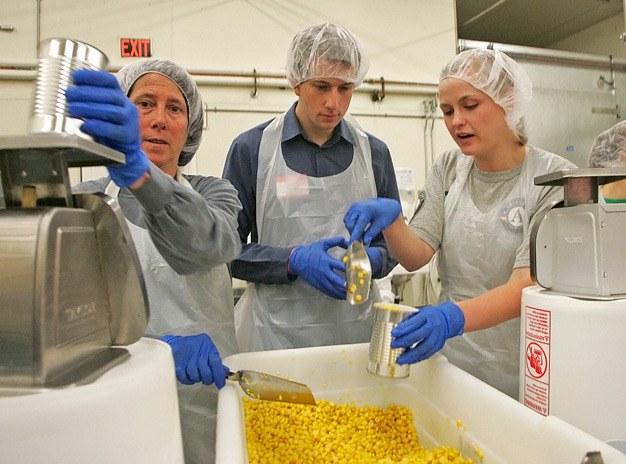 Volunteers Sally Henriques