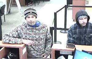 Kent Police are looking for two men who robbed an East Hill U.S. Bank on Oct. 20.