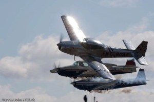 The Cascade Warbirds are lined up to be part of the Veterans Drive street naming ceremony Friday