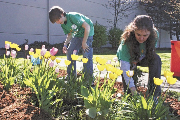 Lisa Michaels and her son