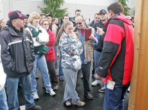 Auctioneer Thomas Hayward