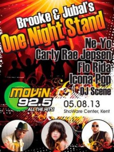 Chart-topping artists will perform May 8 at the ShoWare Center in Kent.