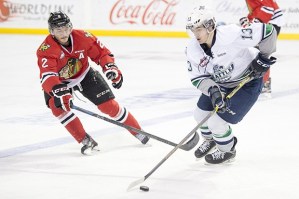 Mathew Barzal leads the Thunderbirds in scoring with seven goals and 33 assists for 40 points in 22 games.