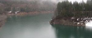 The U.S. Army Corps of Engineers has started to fill up the Howard Hanson Dam reservoir along the Green River.