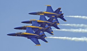 The Blue Angels return to the skies over Seattle this week