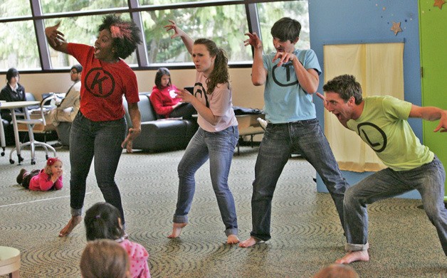 South Side Dance Force's from left