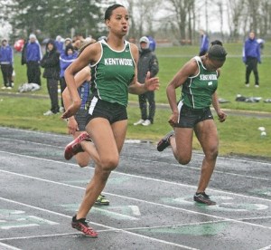 Kentwood’s Madelayne Varela served up a big performance during last weekend’s Pasco Invitational