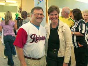Larry Lehnerz and wife Tricia Schug