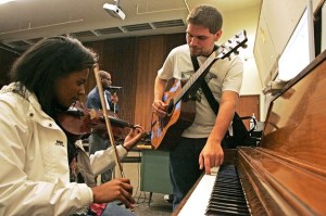 Students Landon Yeomans