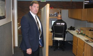 The city of Kent has hired an architectural firm to see if it can find more room for Kent Police Chief Ken Thomas and the rest of the department by remodeling city buildings.