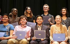 Top students from the Kent School District were honored at Green River College.