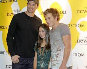 Members of the cast of “New Moon