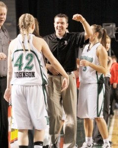 Keith Hennig announced Tuesday that he was stepping down from coaching Kentwood's girls basketball team. Hennig guided the Conquerors to their first state title on March 7.