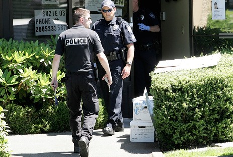 Kent Police bust a medical marijuana business in July.