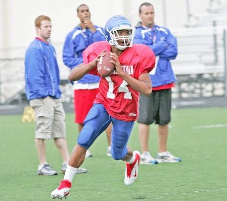 Sophomore Quincy Carter has all the tools to succeed in the South Puget Sound League