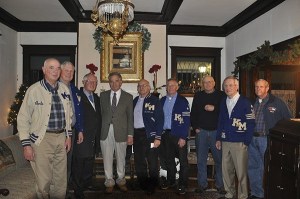Members of the 1954 Kent-Meridian Royals football team recently gathered to reminisce about the Turkey Day game they played in six decades ago