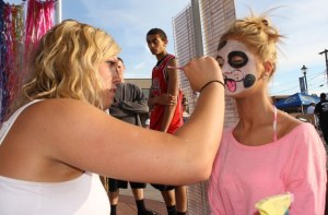 Crowds flocked to the 40th Kent Cornucopia Days festival July 8-10 for face painting and many other activities