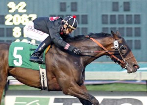 Northwest Farms' 3-year-old filly Tasya led all the way under Juan Gutierrez and scored a 4-½ length victory in the Ashbaugh Beal Purse at Emerald Downs.