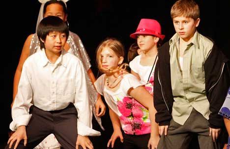 Millennium Elementary students