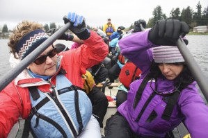 Paddling drills: Karla Kreger