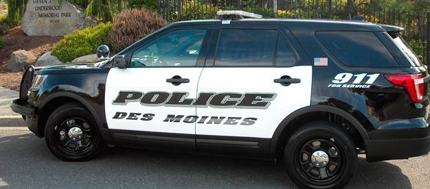 Des Moines Police are joining a nationwide trend to use black and white vehicles. The agency has blue cars that will be phased out.