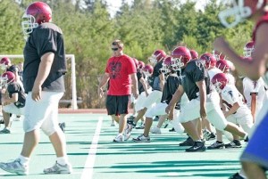 First-year Kentlake football Chris Paulson and the Falcons hope to advance to the postseason this fall after falling a game short in each of the last two years.