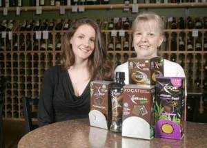 Chocolate entrepreneurs Charity Kowalczyk