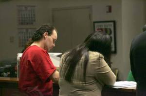 Douglas B. McGregor enters a plea of not guilty Monday in King County Superior Court in Kent to a charge of second-degree rape of a female resident at a Kent assisted-living facility.