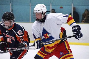 Kent Valley Rainiers forward Dylan Moriarty
