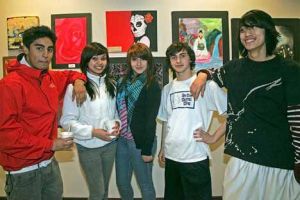 Kent-Meridian student artist Samantha Rossbach