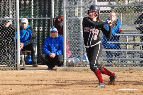 Kentlake outfielder Erin Crowley is as adept at laying down a perfect drag bunt as she is at smacking the ball deep into a gap. Yet