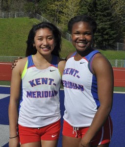 Kent-Meridian hurdlers Caila Tongco