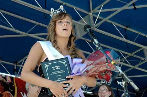 Miss Cornucopia 2009 Melissa Smith was crowned Friday afternoon at Town Square Plaza.